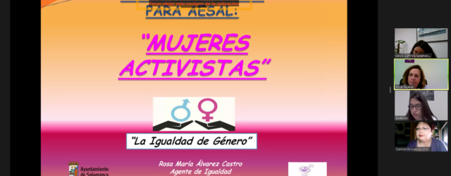 Jornada Mujeres Activistas de AESAL