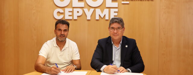 Firma del acuerdo de integración de ceoe cepyme salamanca y asfersa
